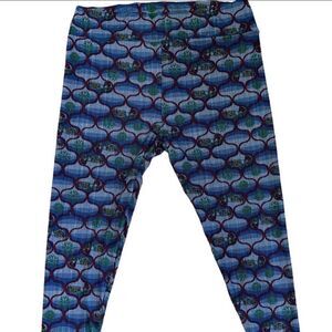 Lularoe TC2 Holiday Leggings "Christmas In The Countryside" • Vintage • NWOT